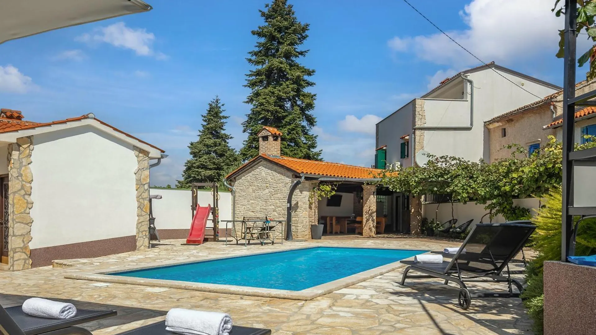 Pool Villa Dominique - Happy Rentals Svetvincenat